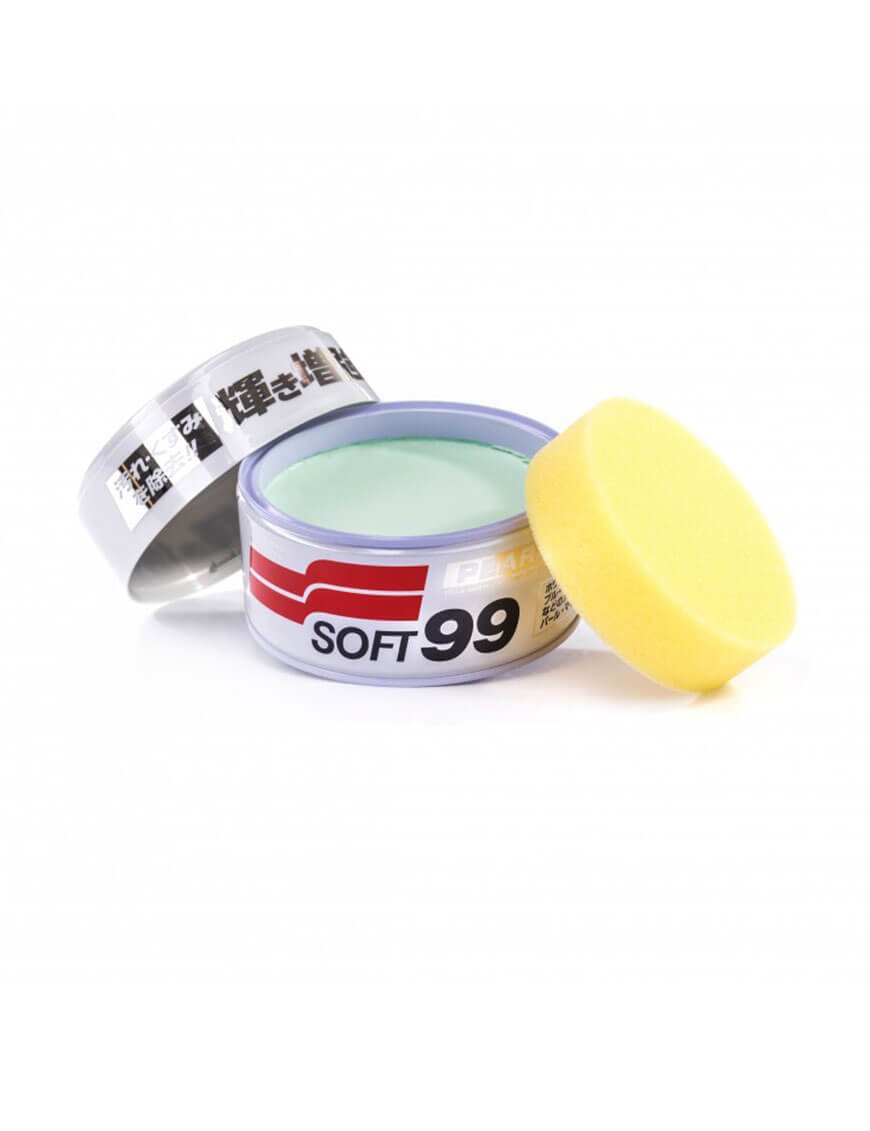 Soft 99 Scratch Clear Wax-Mirror Finish - Pearl & Metallic