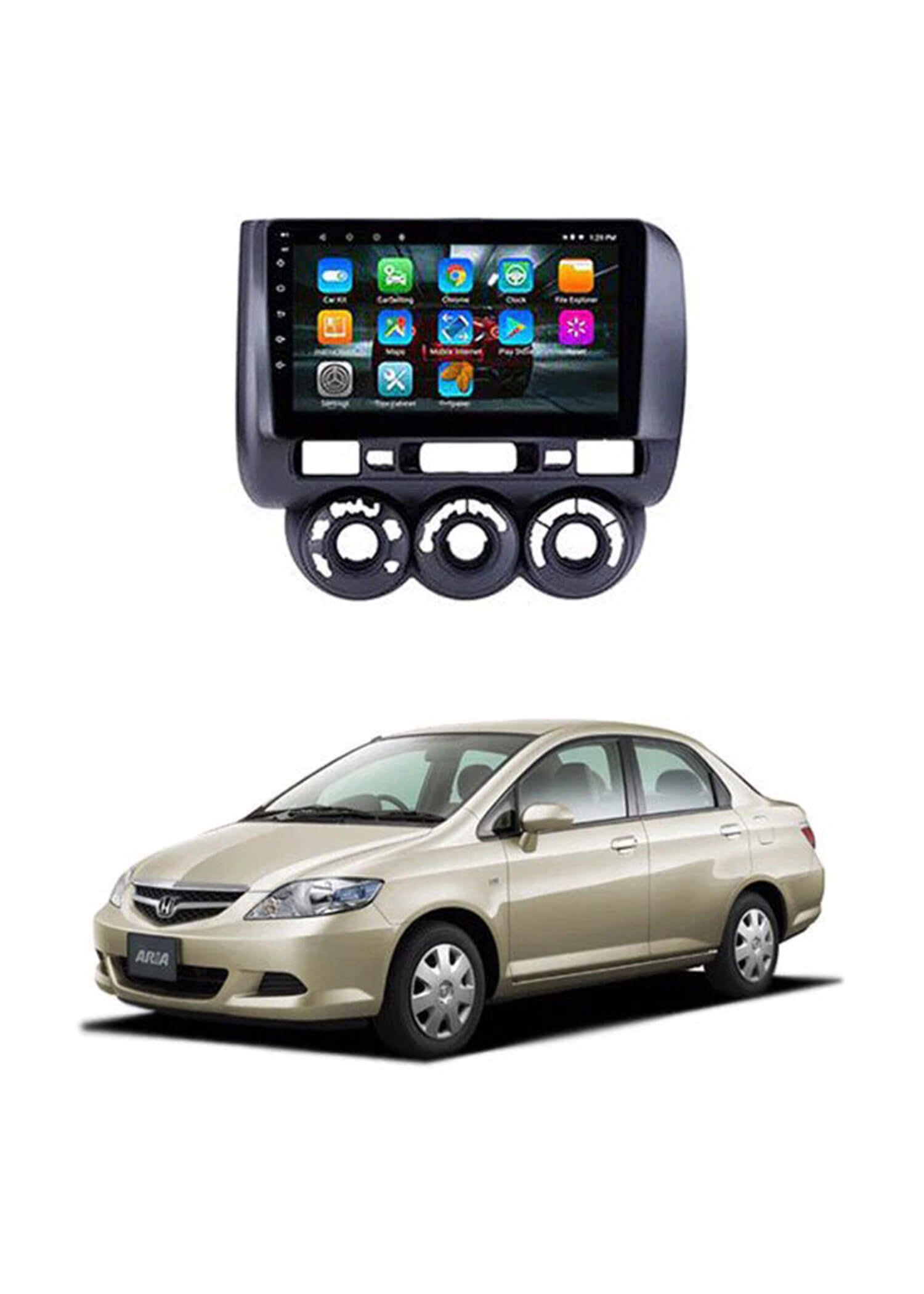 Honda City Android Panel Ips Display (2003-2007)