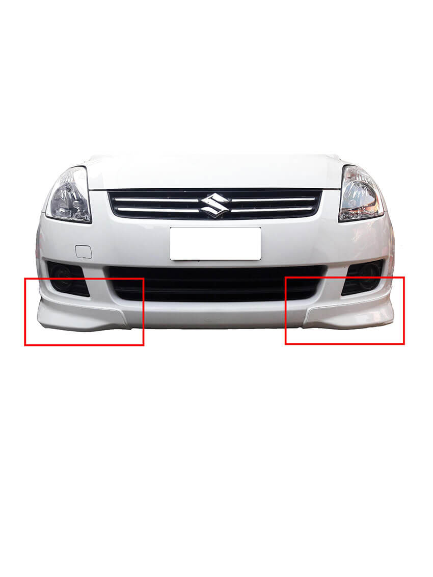 Suzuki Swift Front Bumper Lips 2pc 2010-2021 - Shaikh Autos Services