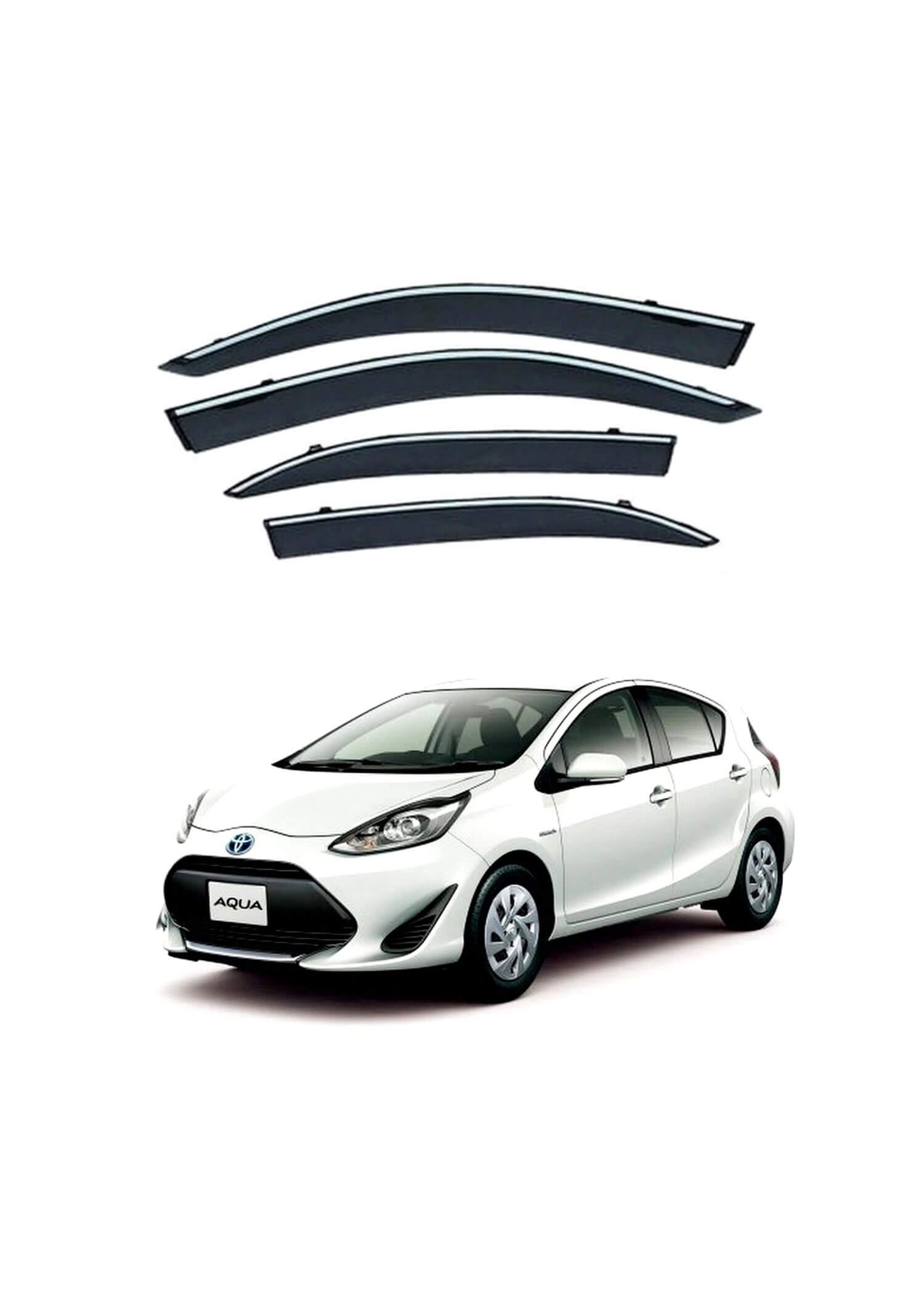 TOYOTA AQUA AIR PRESS DOOR VISOR HEAVY (2012-2018)