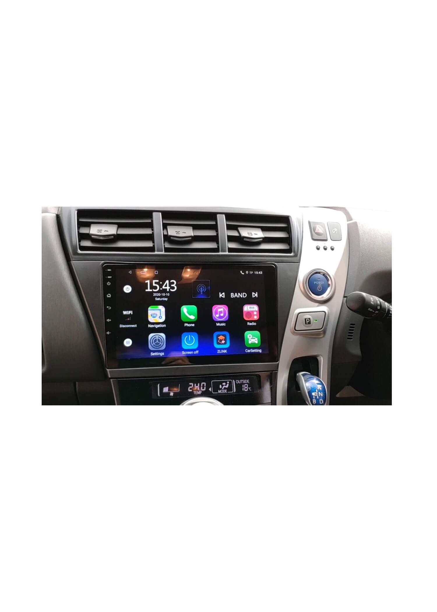 Toyota Prius Alpha Android Panel Ips Display