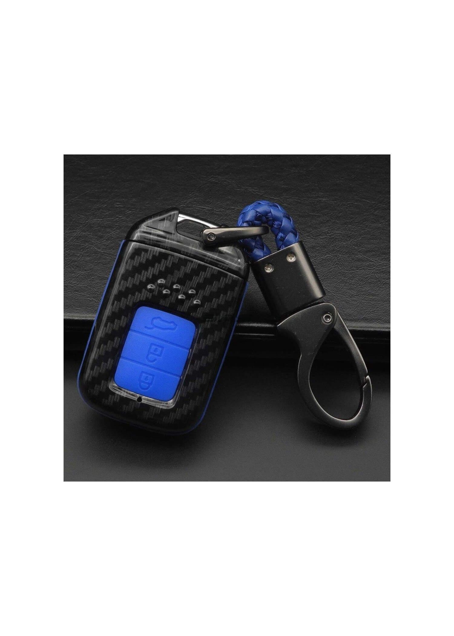 HONDA VEZEL KEY COVER CARBON/BLUE